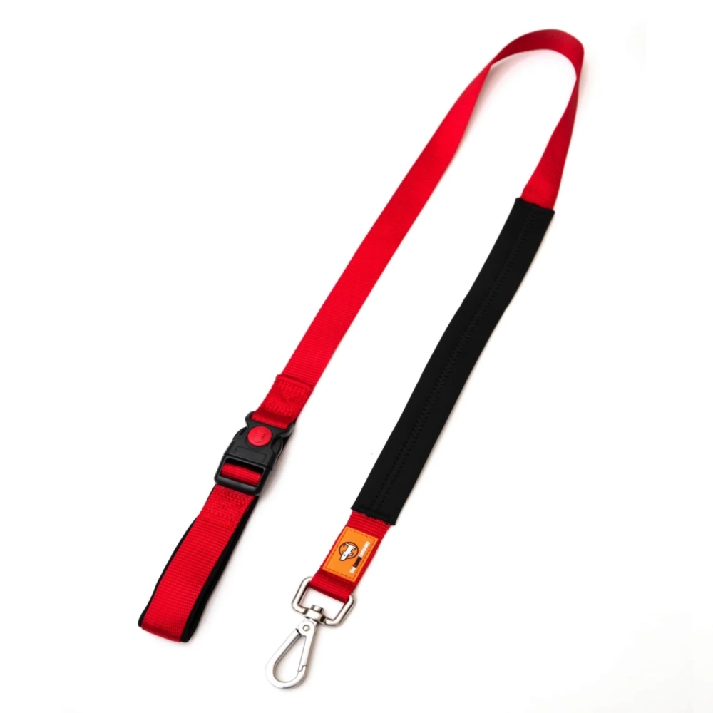 Canny CONNECT Padded Handle Dog Lead 120cm Red (15mm, 25mm)