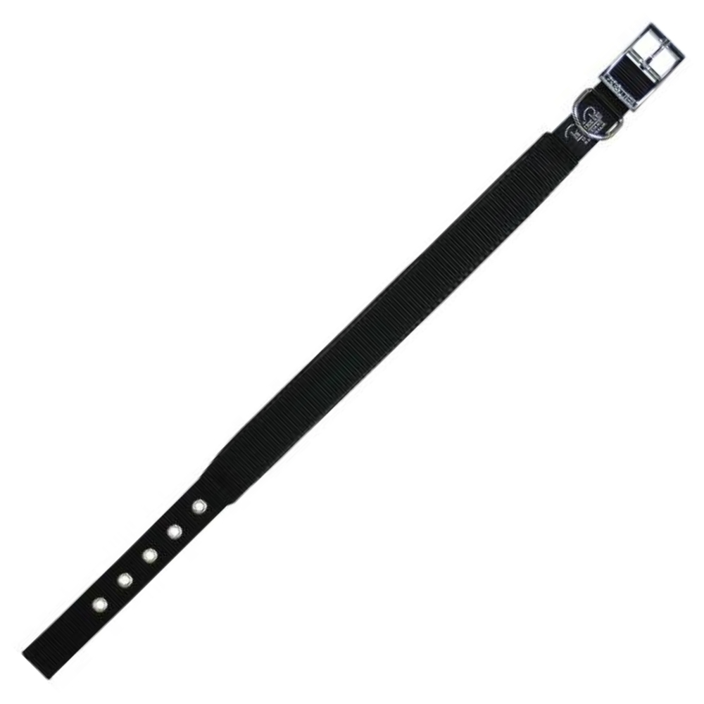 Prestige Soft Padded Dog Collar Black 51cm - 76cm image