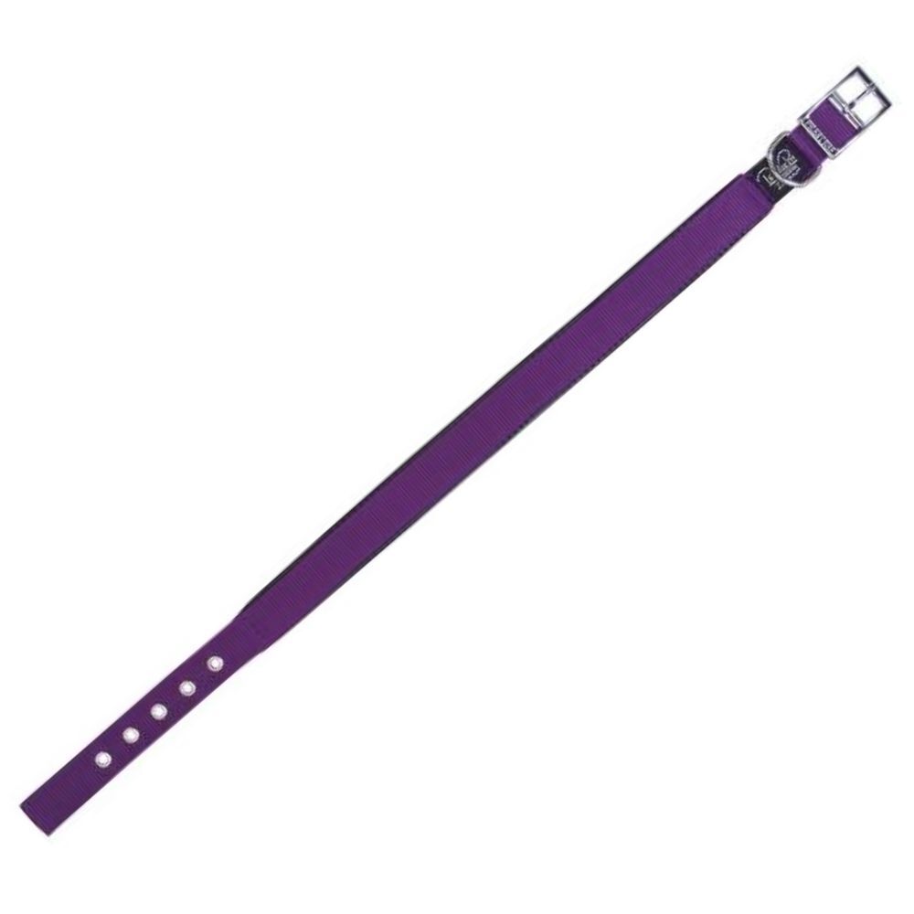 Prestige Soft Padded Dog Collar Purple 51cm - 76cm image