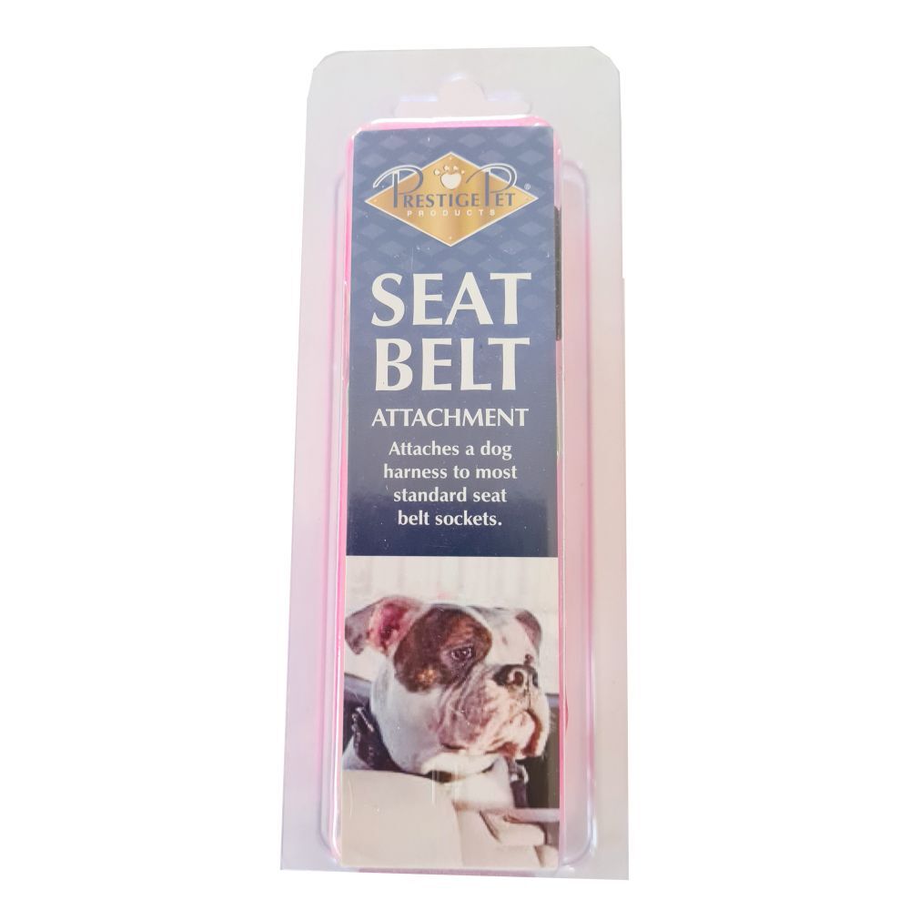 Prestige Pets Safety Seat Belt Attachment Hot Pink 46cm-91cm image