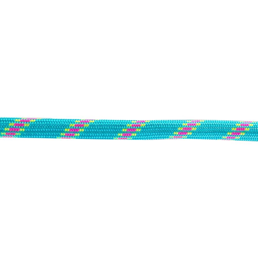 Prestige Short Mountain Rope Dog Lead Turquoise 13mm x 61cm image