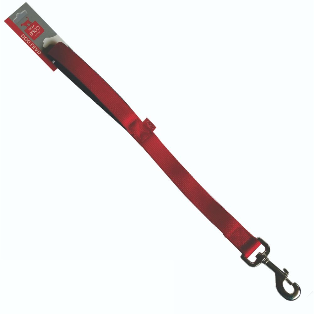 Canine Care Australia Short Lead (Red, 45cm) image
