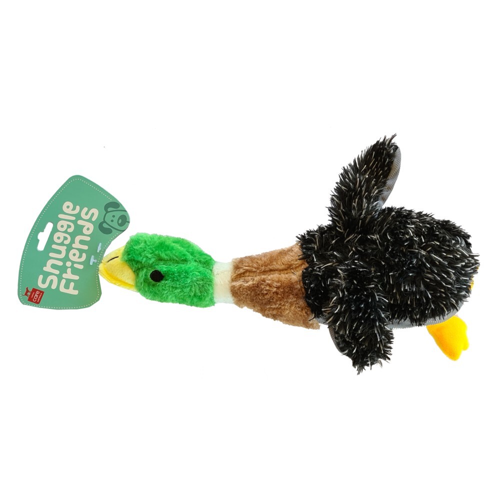 Snuggle Friends Mallard Duck Dog Toy 35cm image