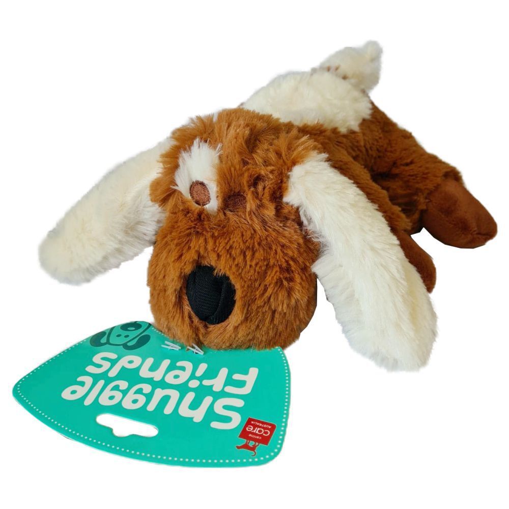 Snuggle Friends Plush Brown Dog Small Toy image