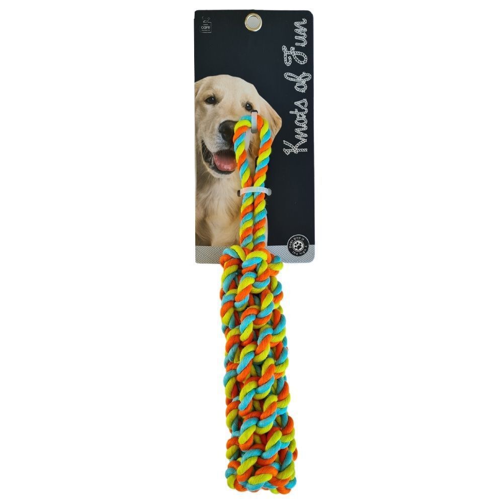 Knots of Fun Rope Retriever 32cm Dog Rope Toy image