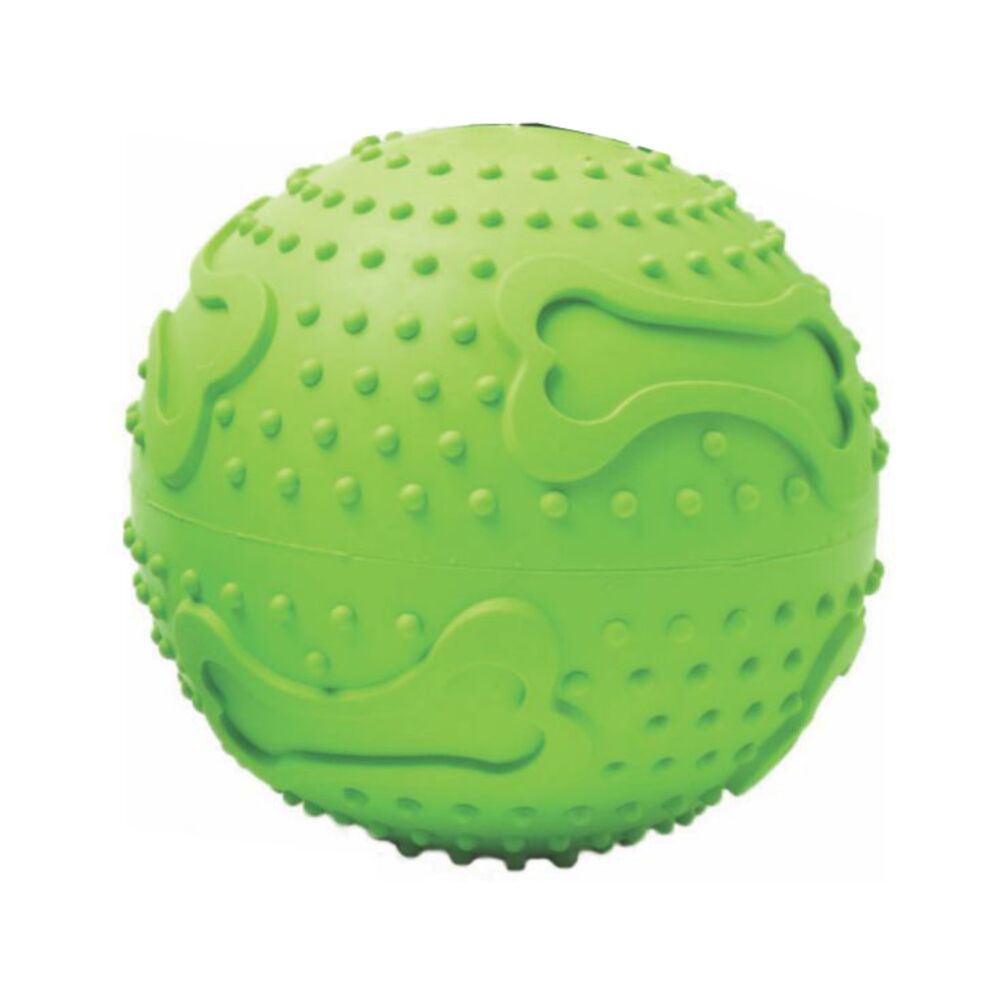 Ruff Play Rubber Squeaker Dog Ball (XLarge) image
