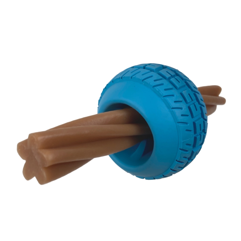 Ruff Play Treat Ring Dog Toy image