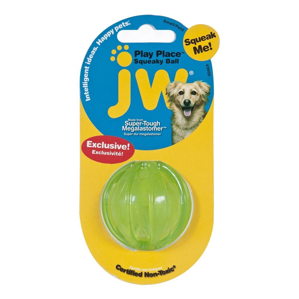 JW PlayPlace Squeaky Ball Small 5cm (Green) image