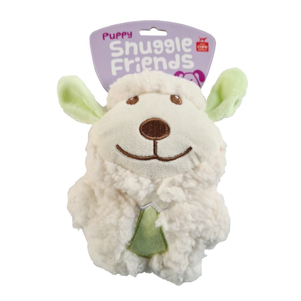 Snuggle Friends Plush Puppy Lamb Dog Toy image