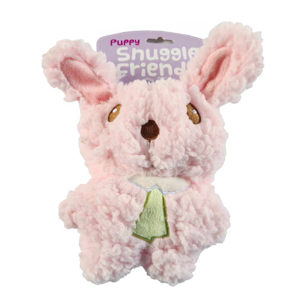 Snuggle Friends Plush Puppy Rabbit Dog Toy image