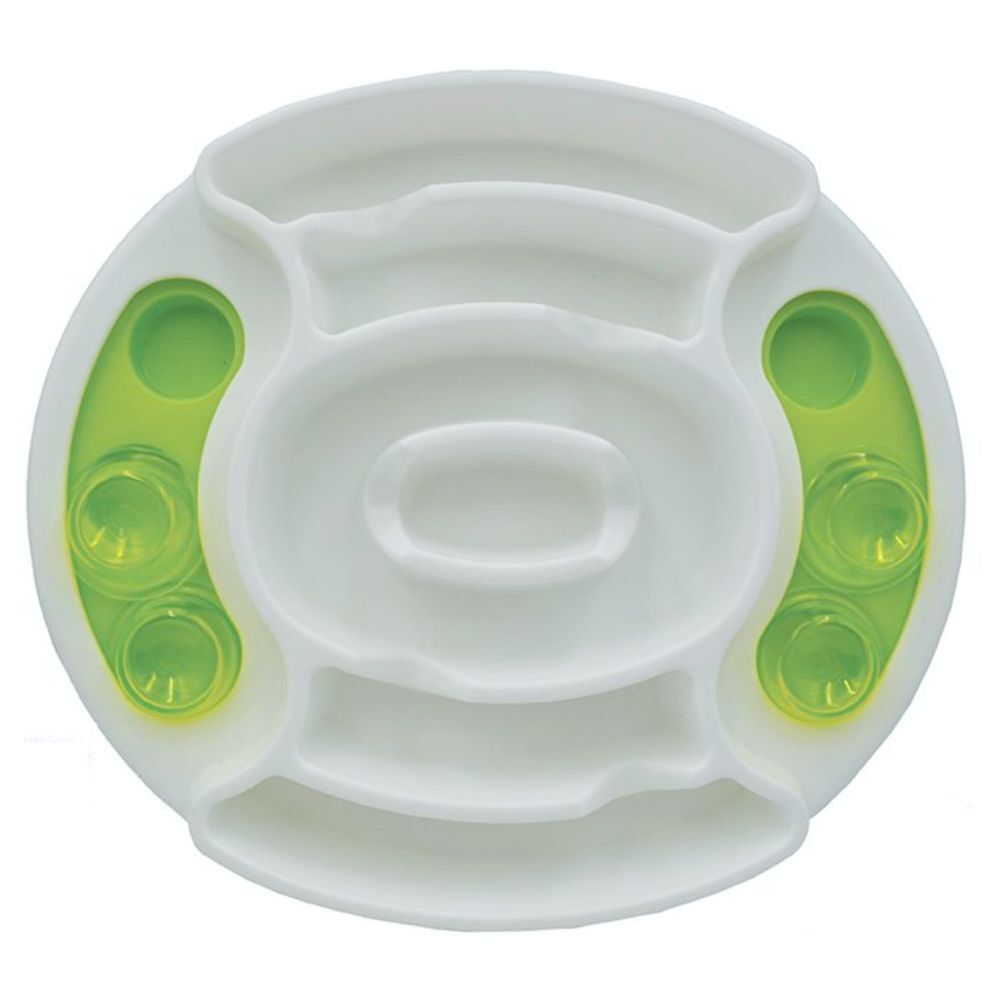 Scream Slow Feed Interactive Puzzle Bowl Loud Green image