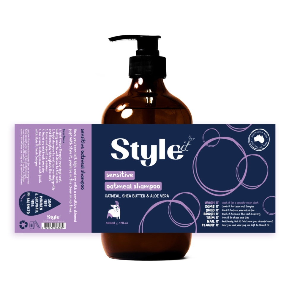 Style It Sensitive Oatmeal Dog Shampoo image