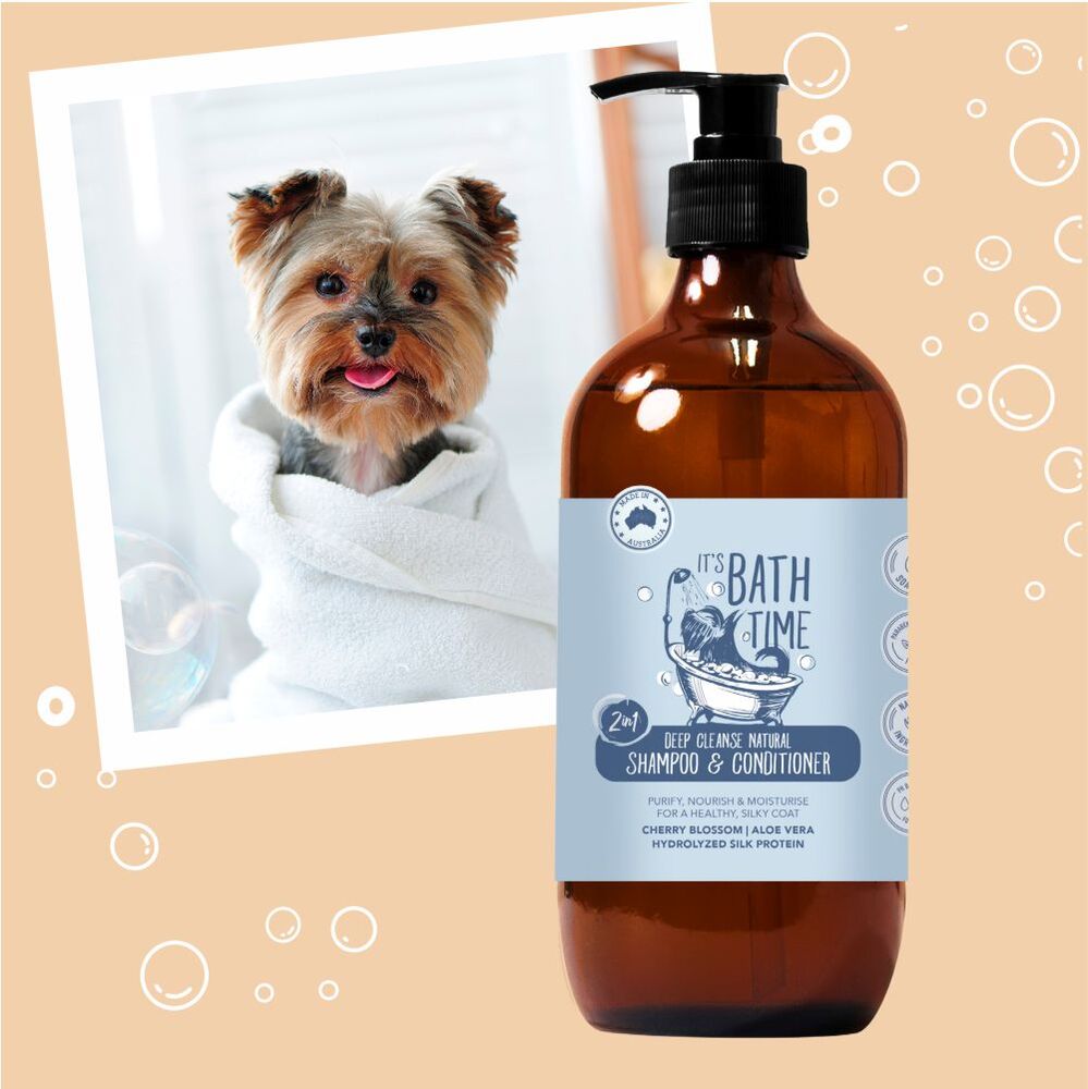 It's Bath Time Deep Cleanse Natural 2 in 1 Shampoo & Conditioner 500ml image