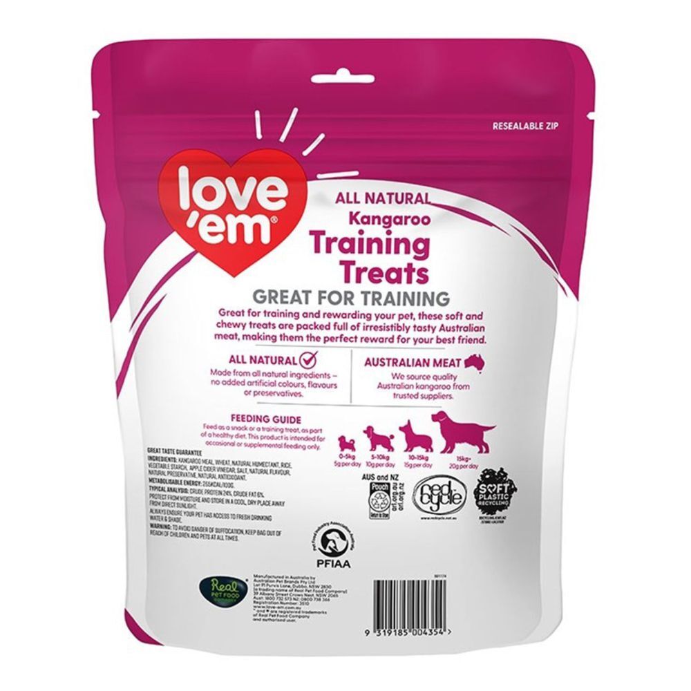 Love'em Kangaroo Training Treats 400g image