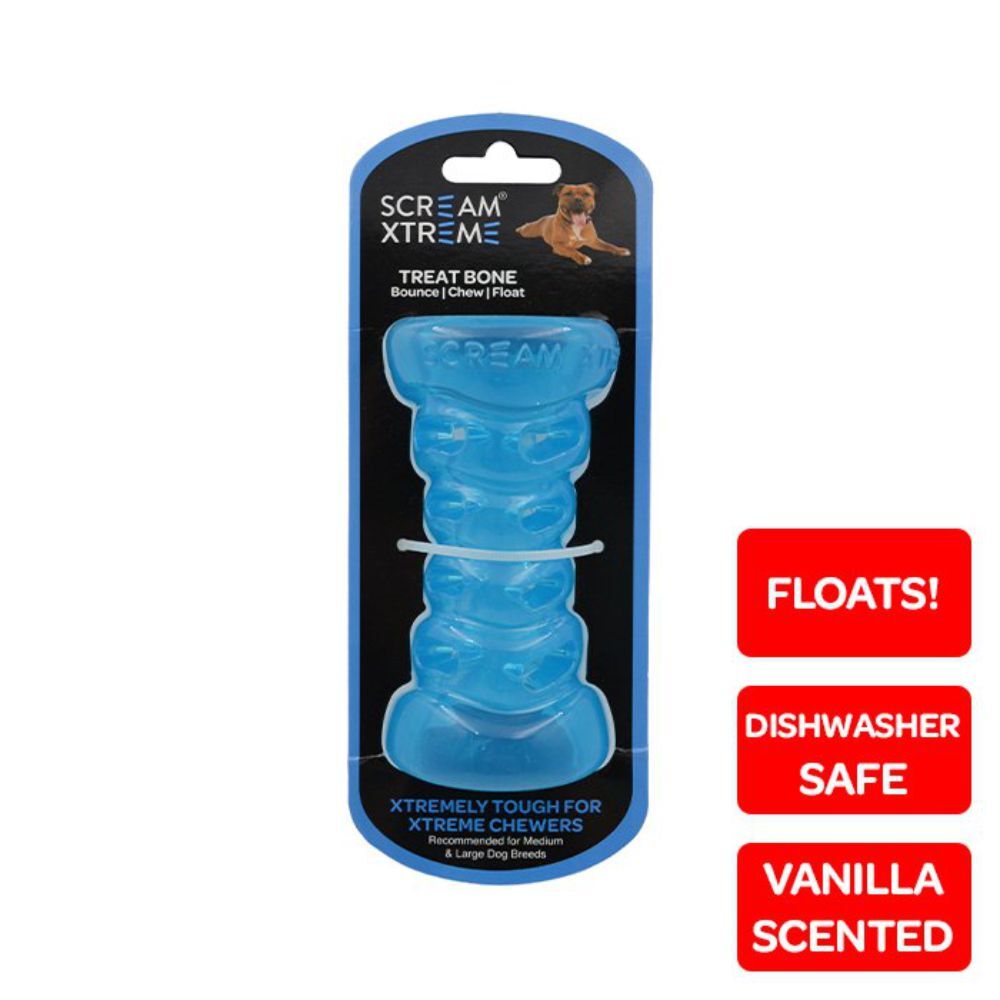 Scream Xtreme Treat Bone Loud Blue Medium/Large 13cm image