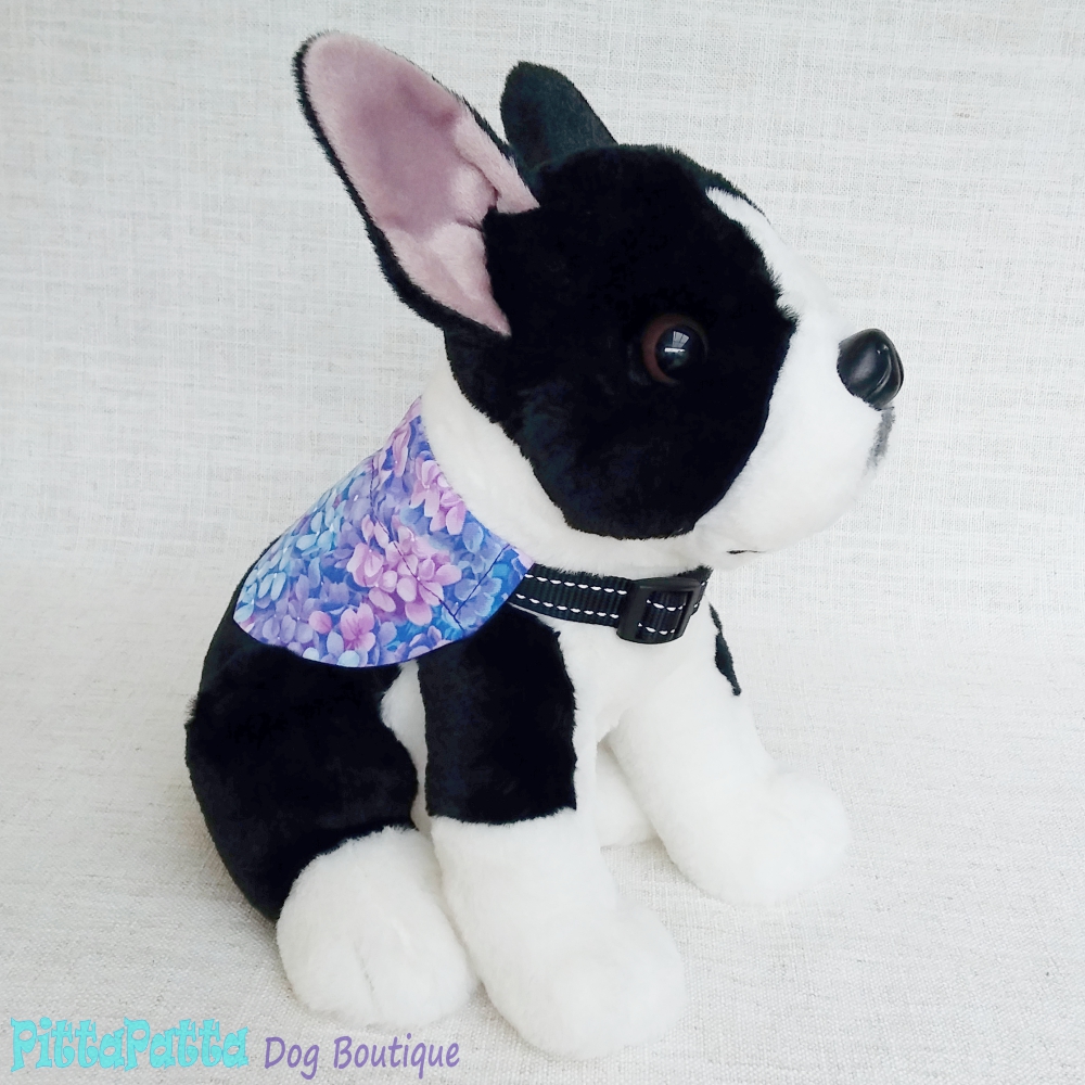 Collar Bandana Violet Garden Design XXS, S, L image
