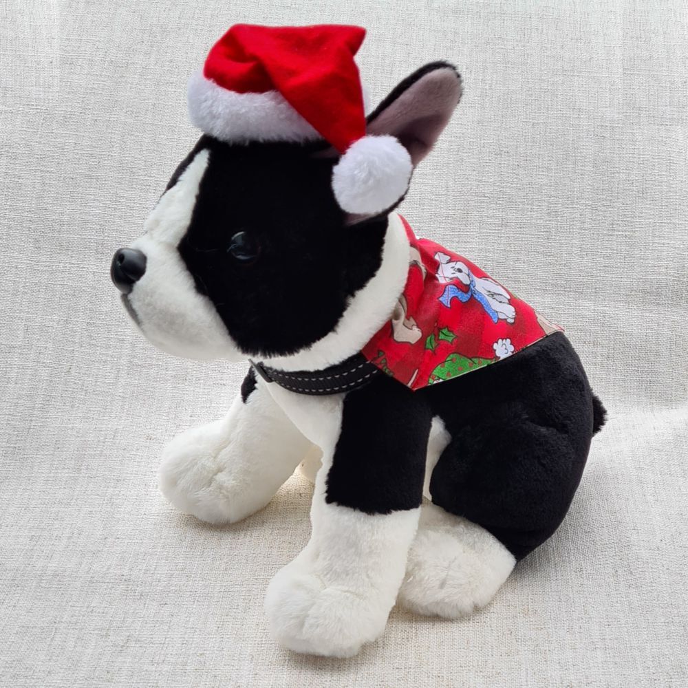 Collar Bandana Merry Dogmas Christmas Design (XXSmall 15cm x 10.5cm) image