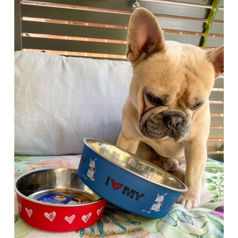 Loving Pets Bella Dog Bowl I Luv My Dog 450ml, 750ml, 1.5L image