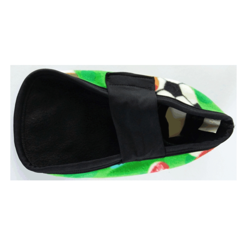 Double Polar Fleece Dog Coat Green Ball (21cm) image