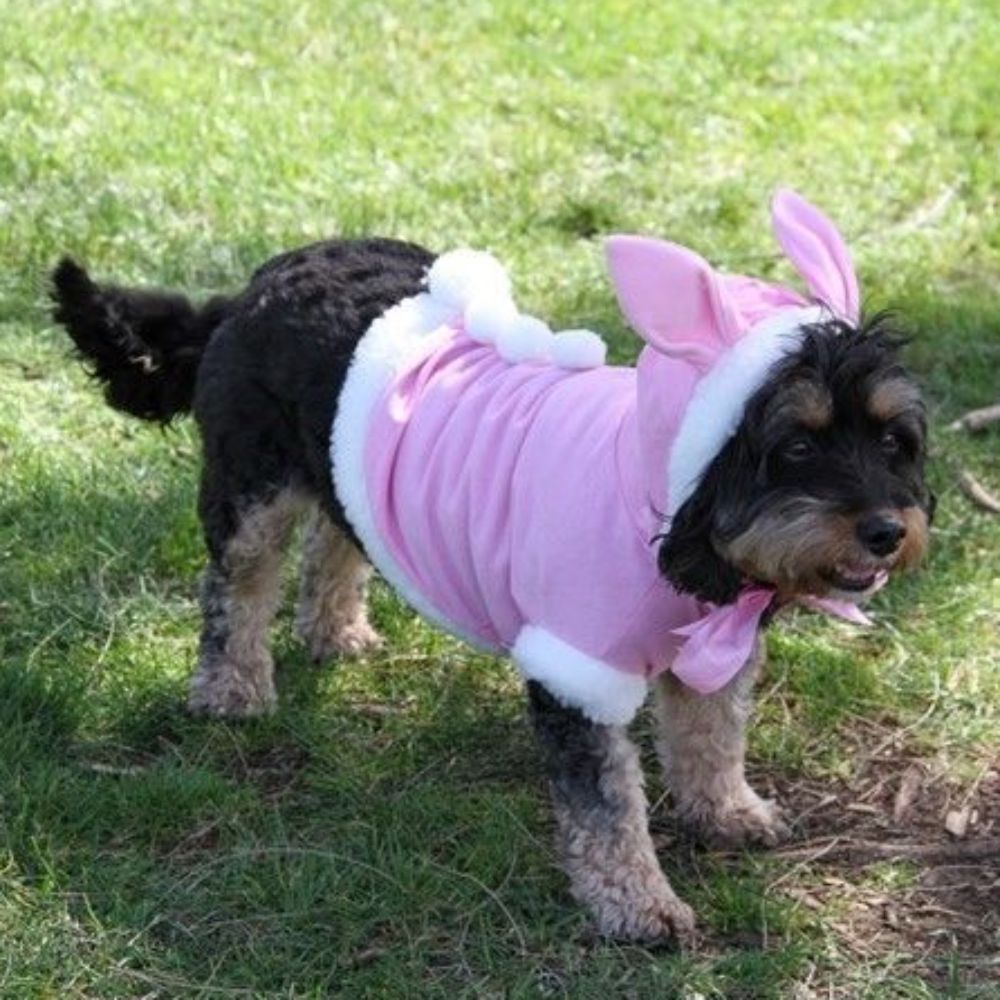 Pink Bunny Rabbit Dog Costume (Size 1 (XS) 20cm) image