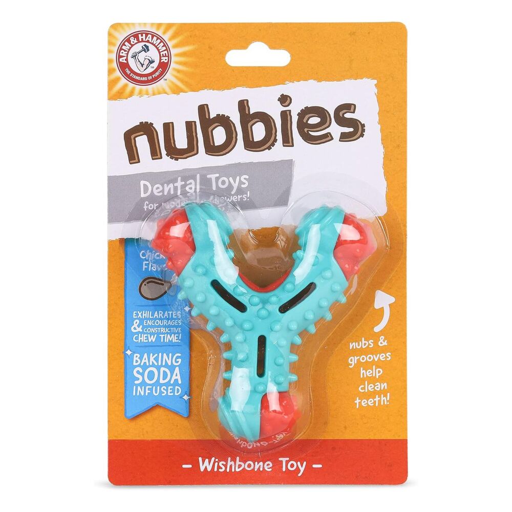 Arm & Hammer Nubbies Wishbone Dental Chew Toy for Dogs image