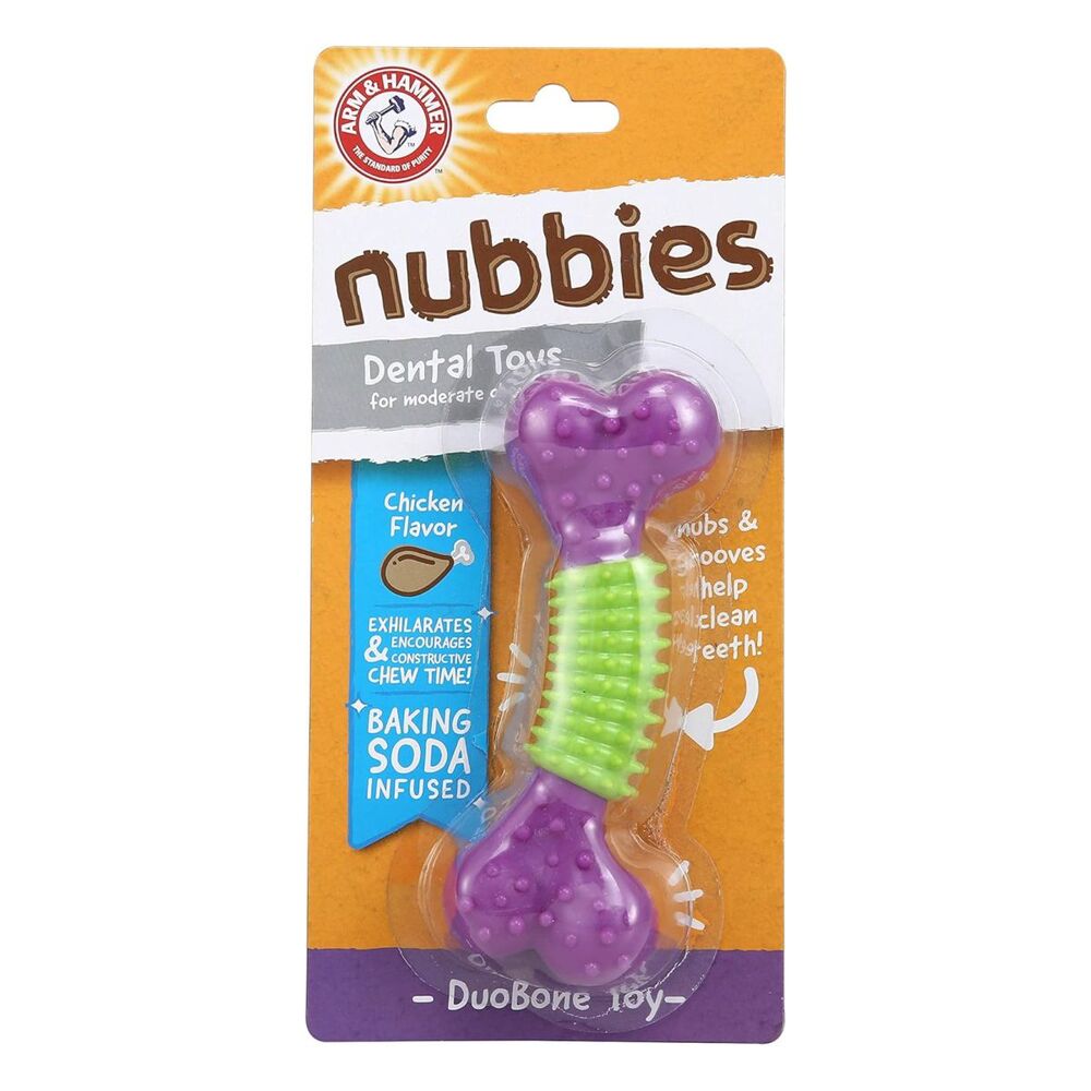 Arm & Hammer Nubbies DuoBone Dental Chew Toy for Dogs image