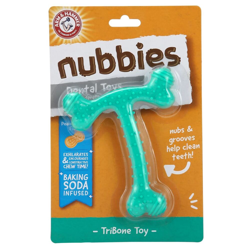 Arm & Hammer Nubbies TriBone Dental Chew Toy for Dogs image