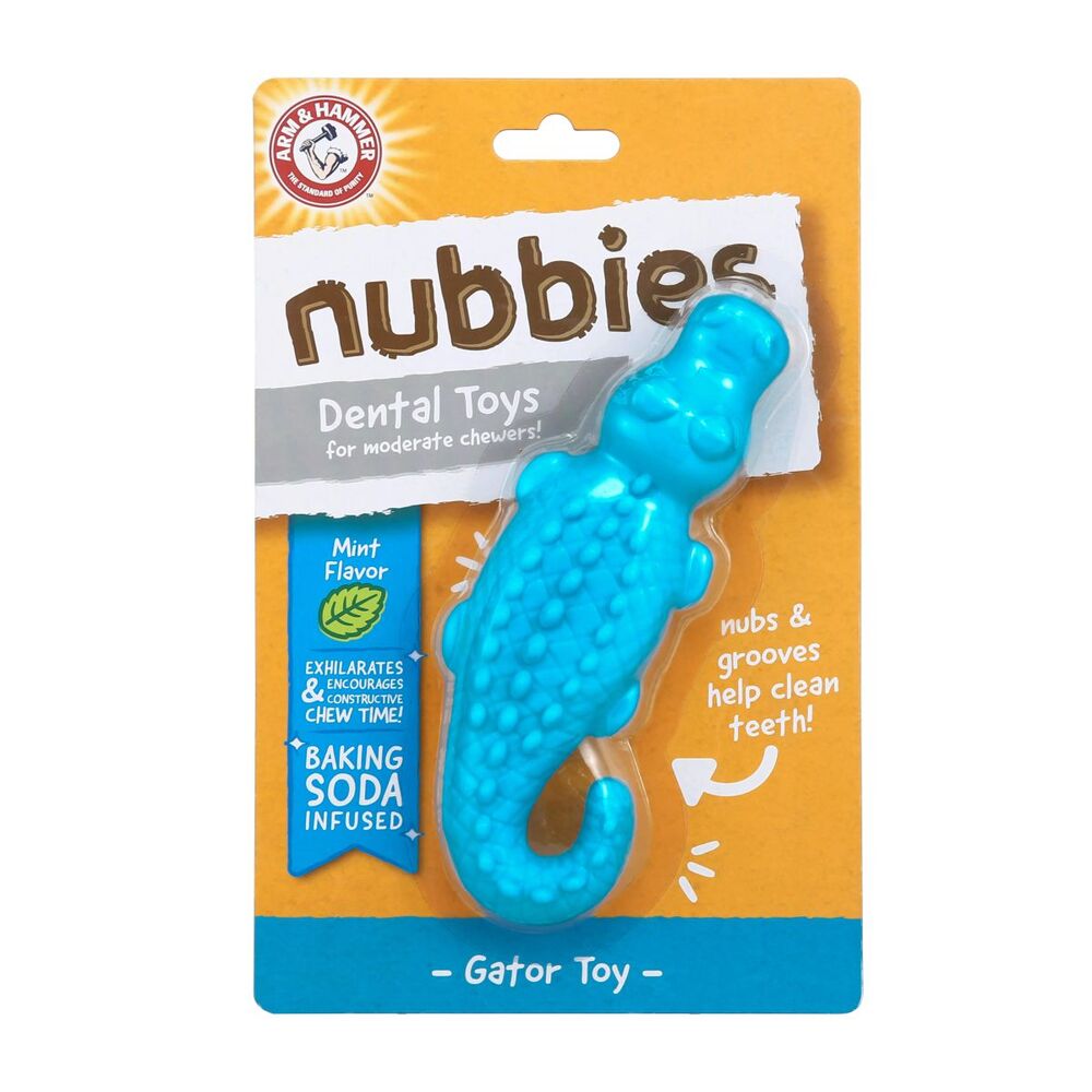 Arm & Hammer Nubbies Gator Dental Chew Toy for Dogs image