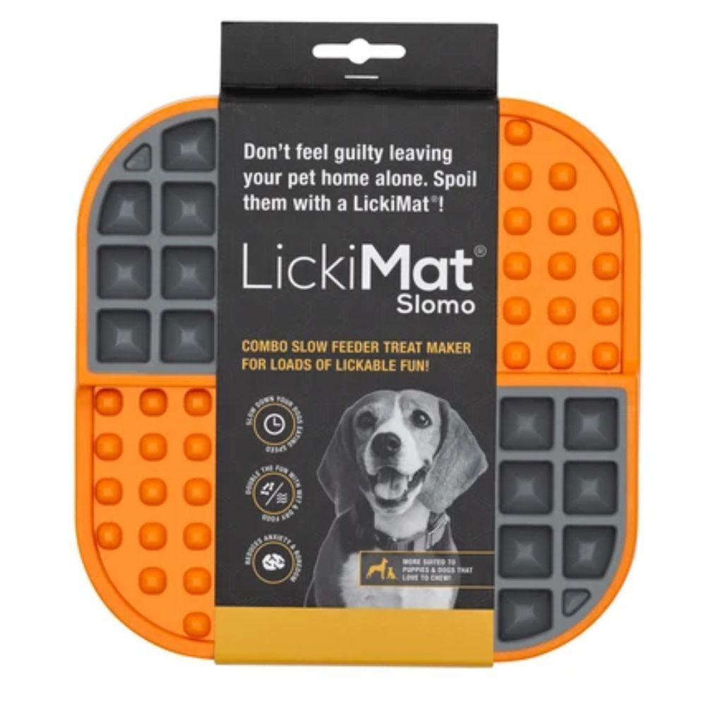 LickiMat SLOMO Deluxe Mat (Orange) image