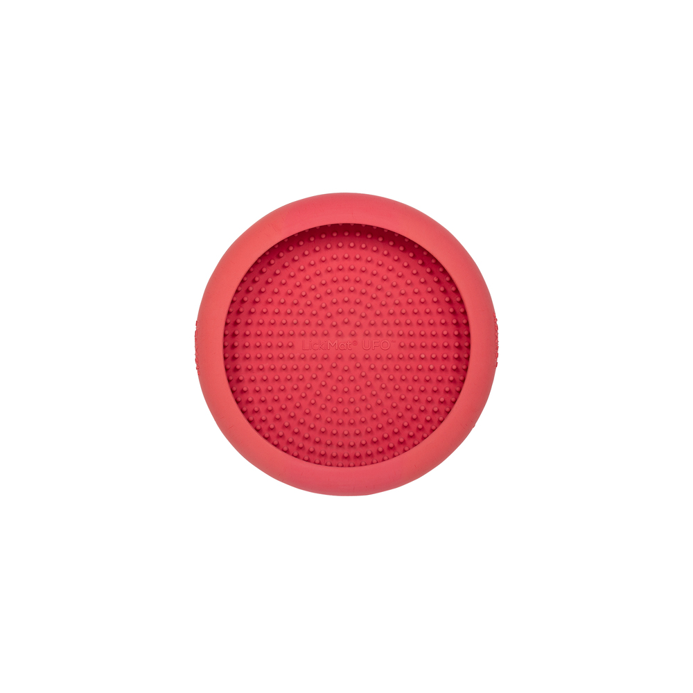 Lickimat UFO Slow Food Licking Dog Bowl (Pink) image