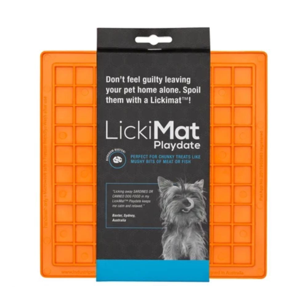 LickiMat Playdate (Orange) image