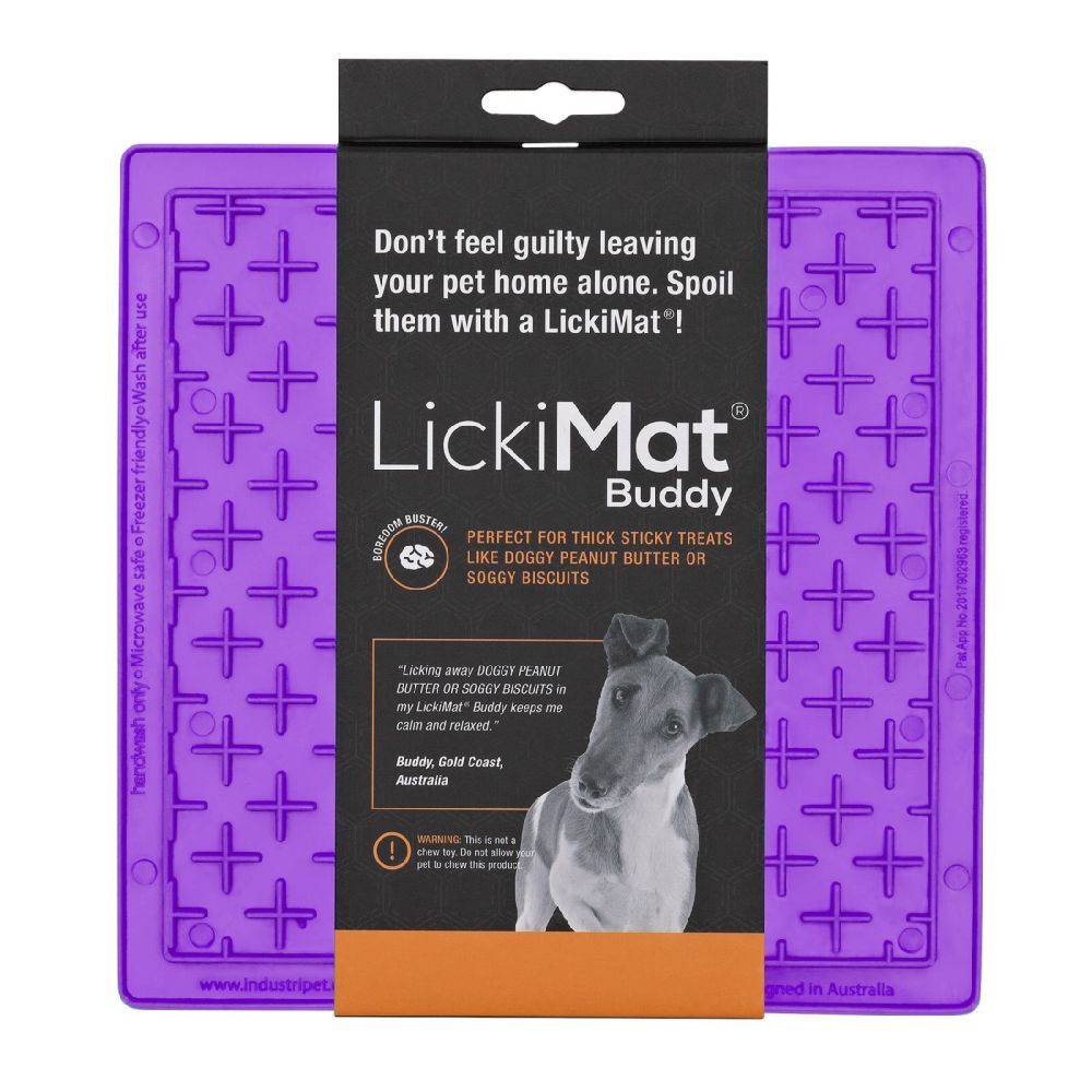 LickiMat Buddy for Cats & Dog (Purple) image