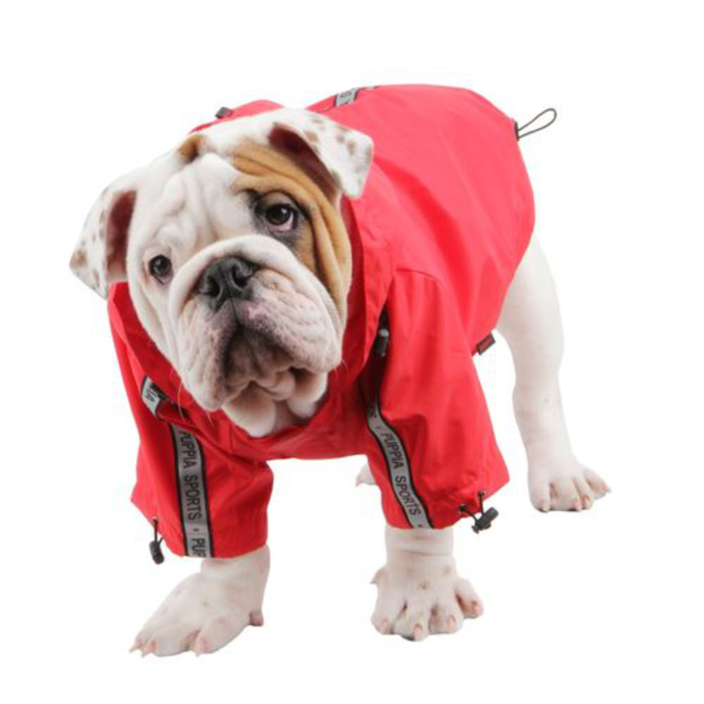 Puppia Base Jumper Dog Raincoat Red (55cm) image