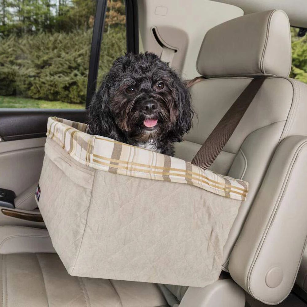 Petsafe Happy Ride Quilted Booster Dog Car Seat (Up to 11kg) image