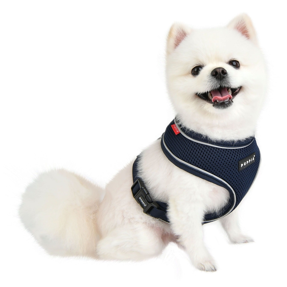 Puppia Soft Pro Dog Harness Navy S, M, L, XL image