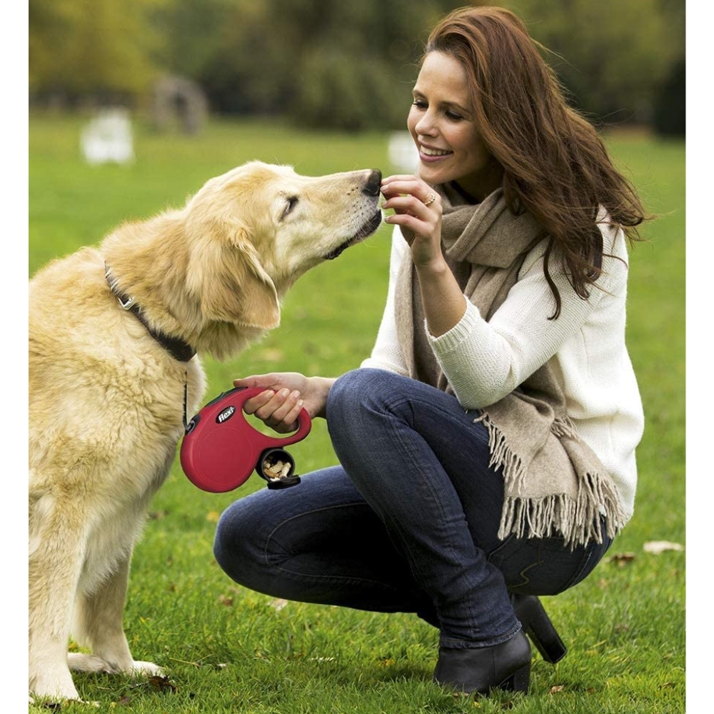 Flexi Lead Multi Box Poo Bag & Treat Holder Black image