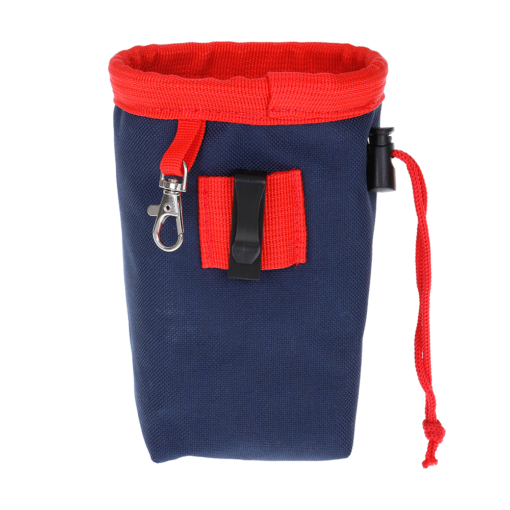 DOOG Small Treat Pouch Navy and Red image