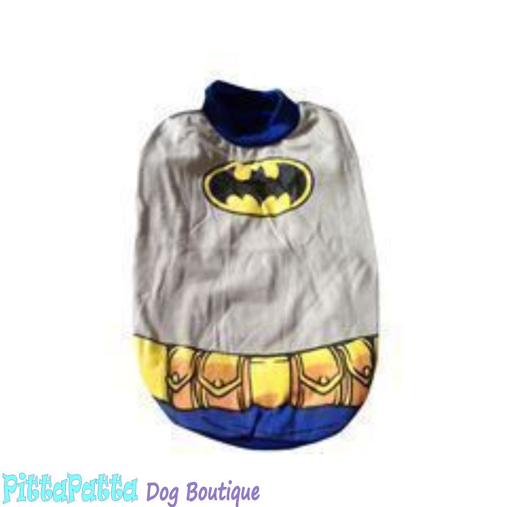 Batman Dog Costume with Removable Cape (30cm) image