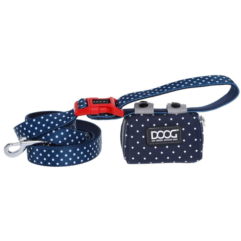 DOOG Walkie Pouch Stella Navy and White Spots image