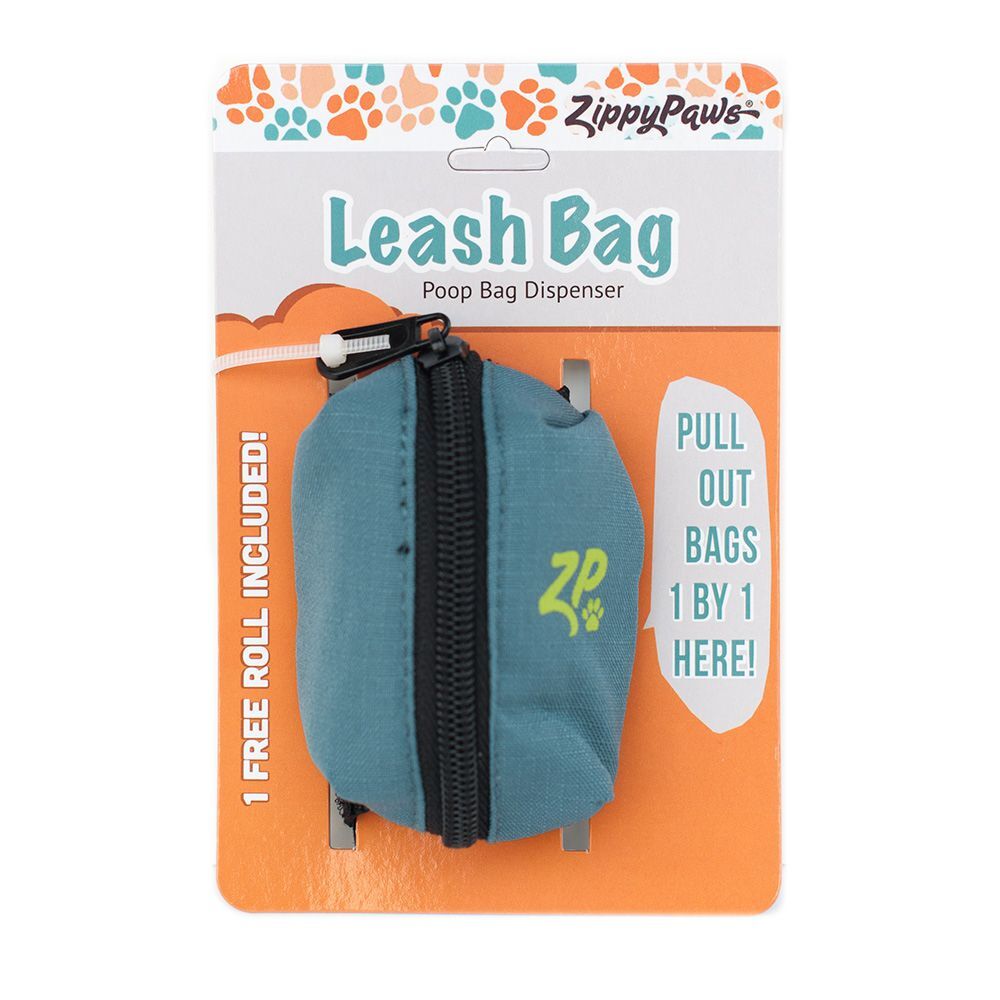 Zippy Paws Adventure Gear Poo Bag Dispenser Forest Green image