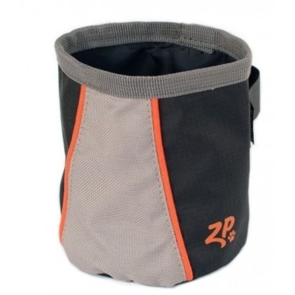 Zippy Paws Adventure Gear Treat and Ball Bag Volcano Black image
