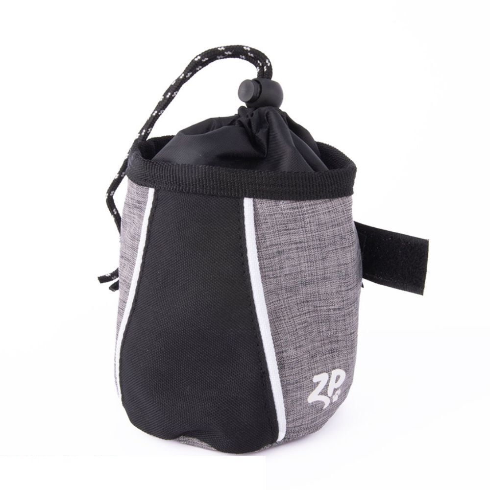 Zippy Paws Adventure Gear Treat and Ball Bag Graphite Grey image
