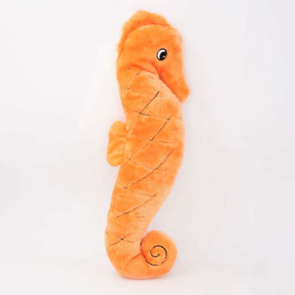 Zippy Paws Jigglerz Seahorse Shakeable Dog Toy image