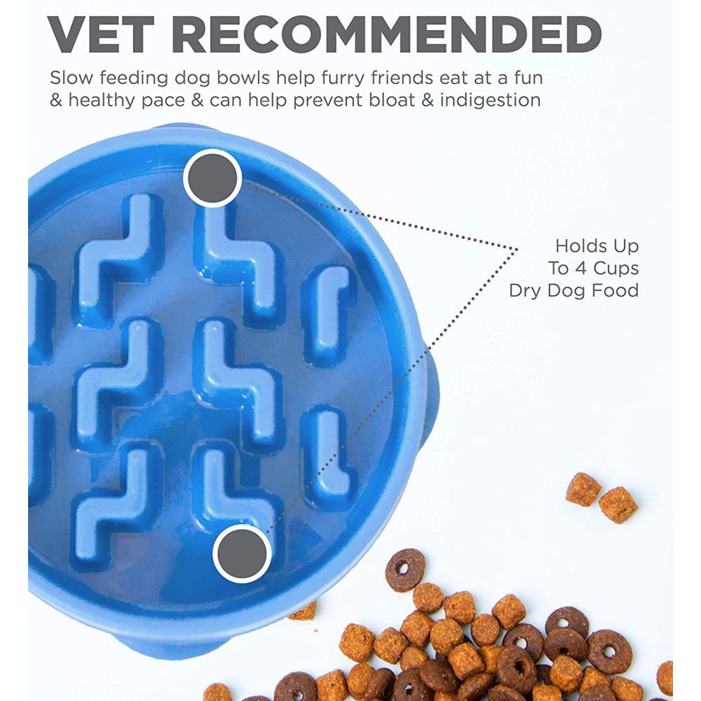 Fun feeder dog clearance bowl