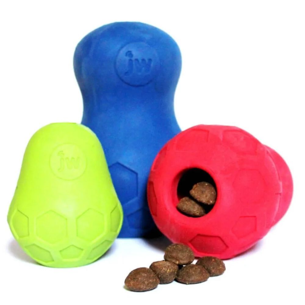 JW Tumble Teez Treat Dispensing Dog Toy