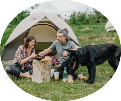 Camping with your dog