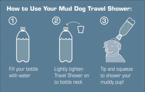 How to use the Mud Dog Shower