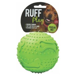 Ruff Play Rubber Squeaker Dog Ball (XLarge)