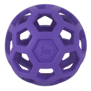 JW PET Hol-ee Roller Dog Toy (Purple, Mini)