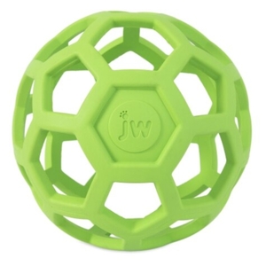 JW PET Hol-ee Roller Dog Toy (Green, Large)